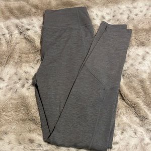 Grey workout leggings size M